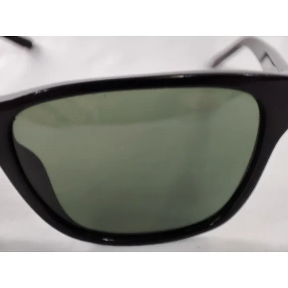 OTIS Elsewhere Sunglasses Black Frames Mineral Glass Lenses Polarized Grey